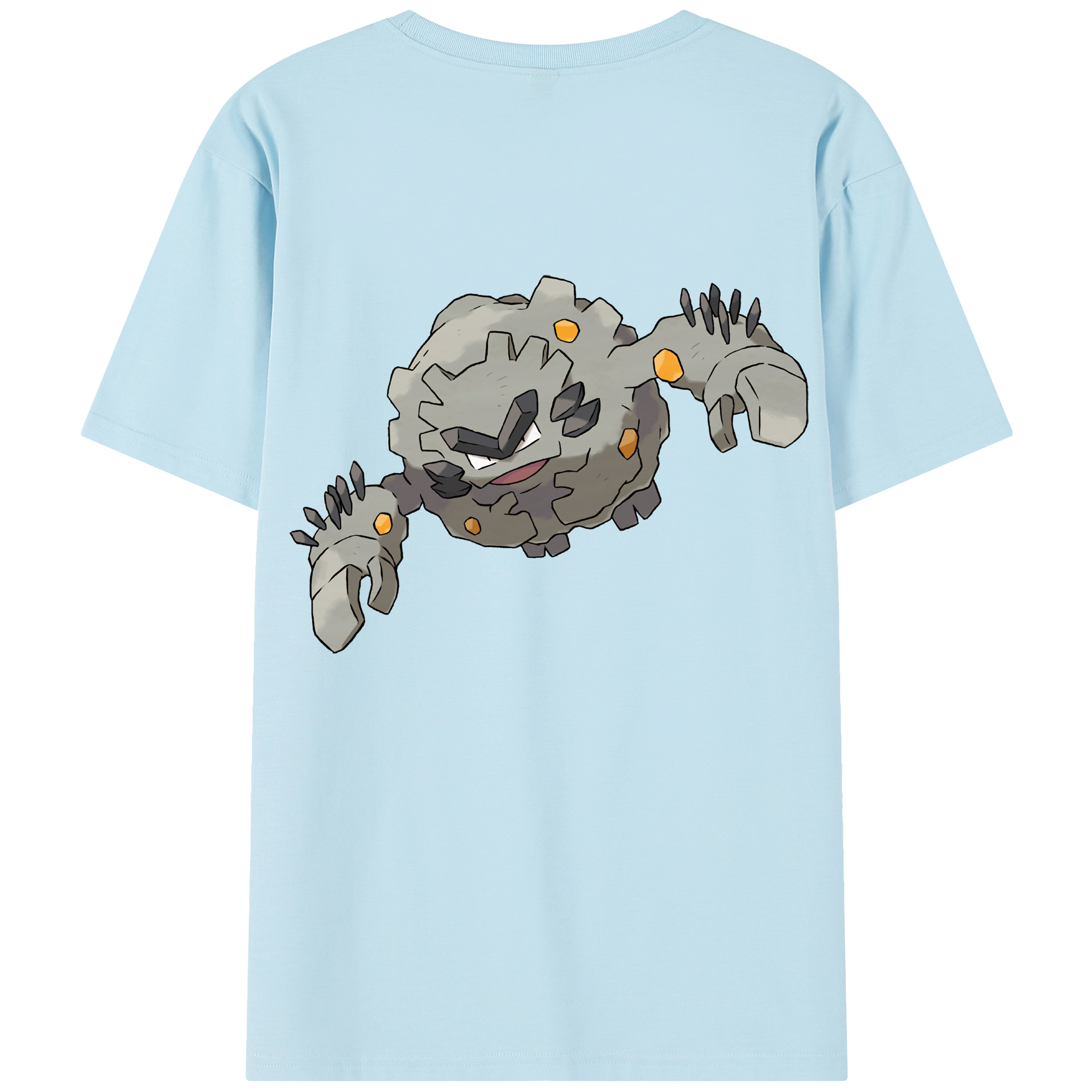 （画像用） ポケットモンスター Pokémon 綿100％半袖Tシャツ（背面プリント）